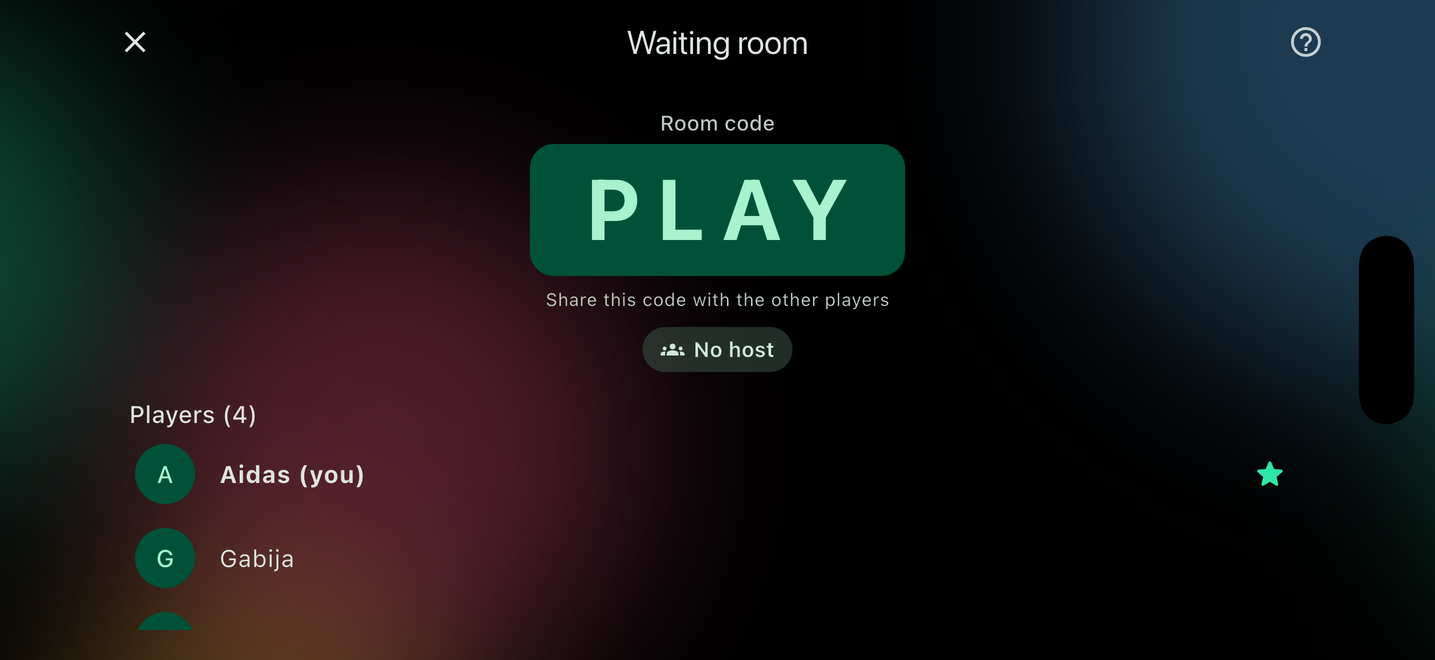 Waiting room